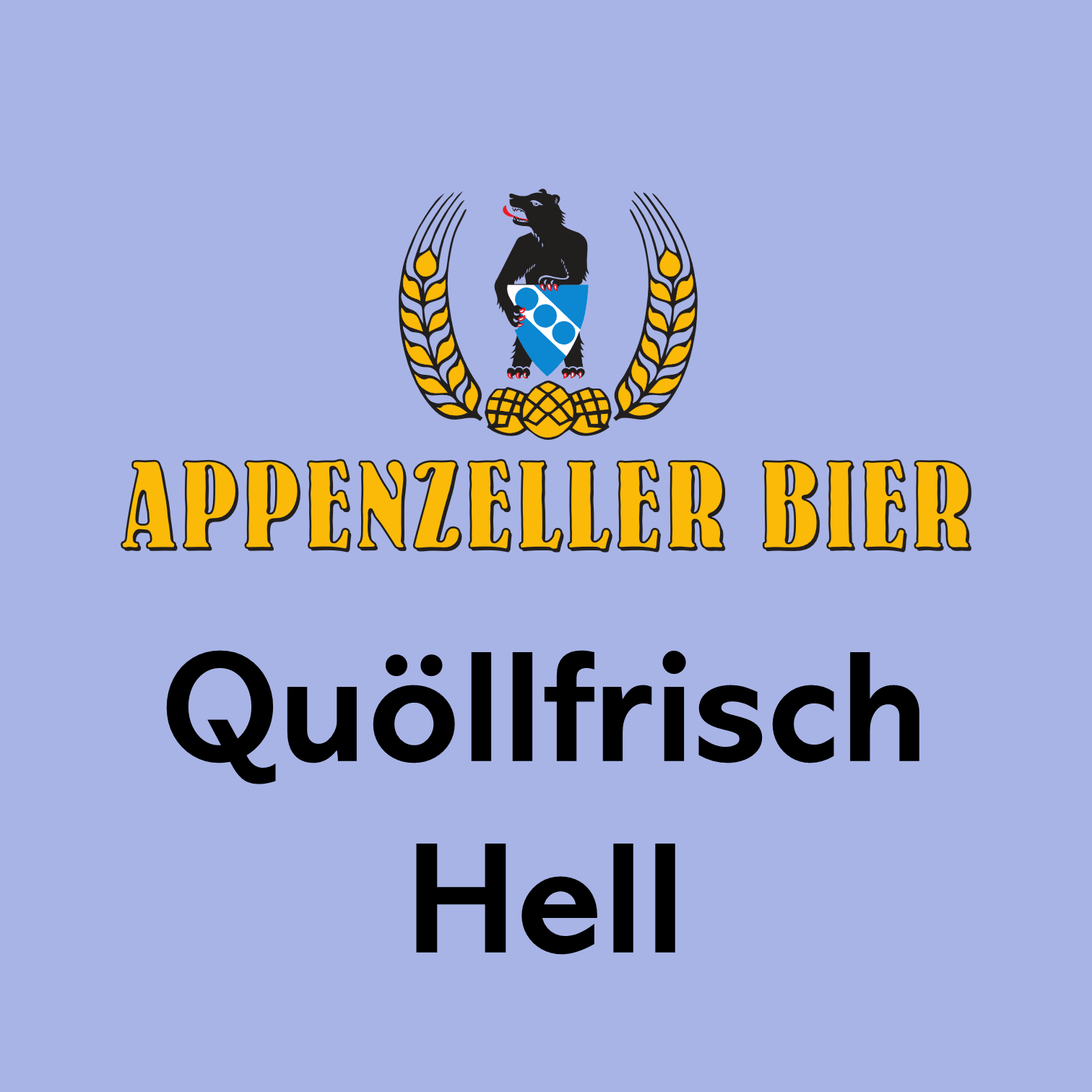Quöllfrisch Hell Lager (4.8 Vol. %) offen / 0.3 l